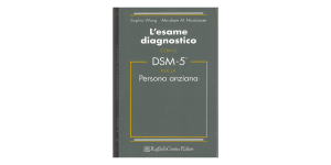 L’esame diagnostico con il DSM-5 per la persona anziana